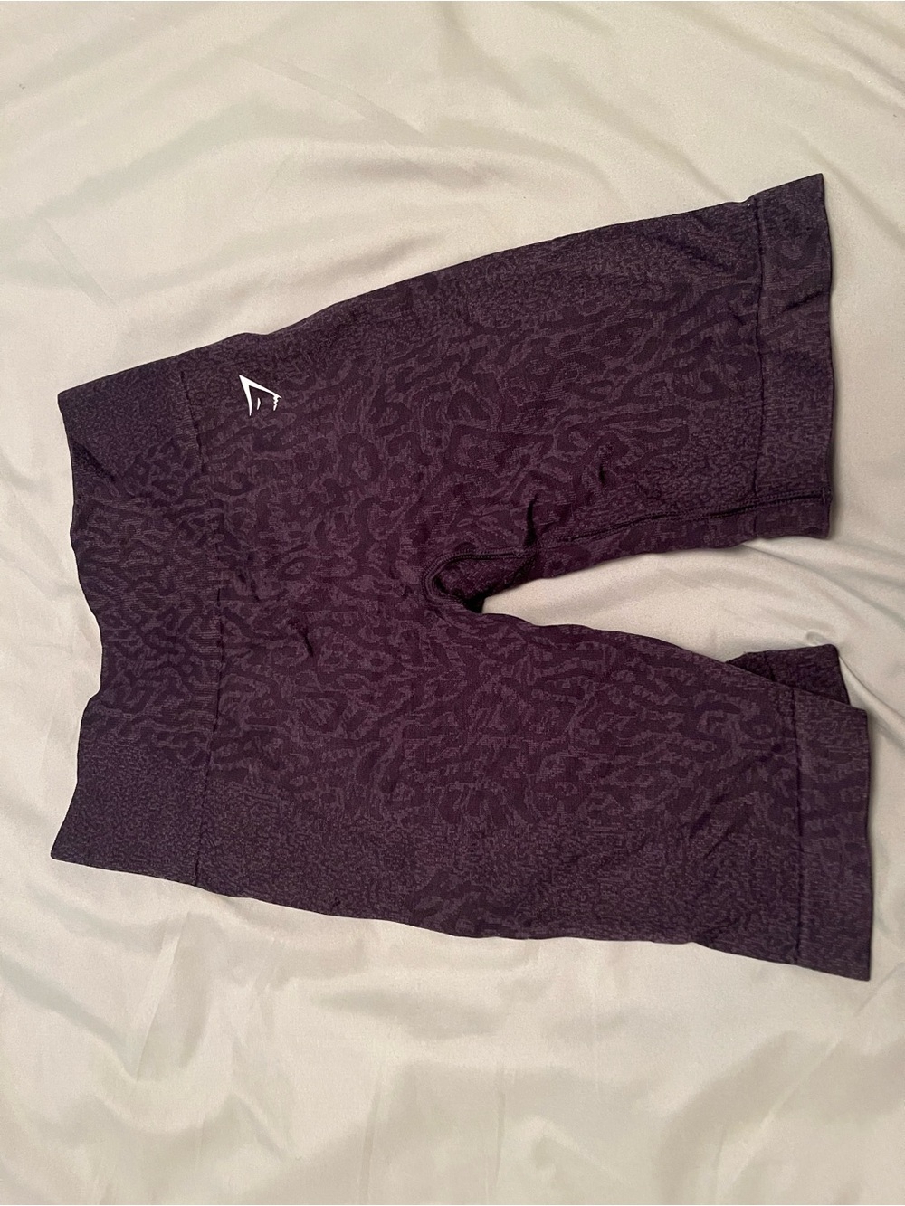 Gymshark Purple Patterned Women's Bike Shorts